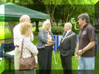 Nick Ainger MP The Mayor Councillor Paul Weatherall, Councillor Sue Perkins and the team check out the fun day