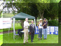 Nick Ainger MP The Mayor Councillor Paul Weatherall, Councillor Sue Perkins and the team check out the fun day