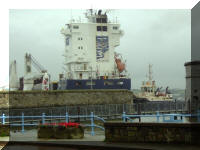 /Beluga Indication leaving POP, Pembroke Dock 0830hrs 19th August 2008 