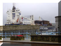 /Beluga Indication leaving POP, Pembroke Dock 0830hrs 19th August 2008 