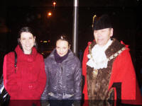 Holly Adams winner of the Christmas logo competition by Milford Haven Port Authority, seen here 