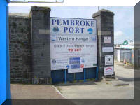 Old Railway Gate Pembroke Dock June 2007 
