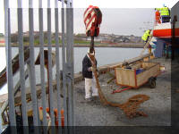 PHYC Lift in 4th April 2008 Front Street Pembroke Dock