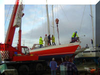PHYC Lift in 4th April 2008 Front Street Pembroke Dock
