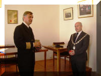 Andrew Hammond who is the Manager of the RMAS and Queens Harbourmaster at Pembroke Dock. 