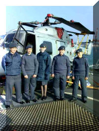 Squadron visit to HMS Montrose Summer 2007