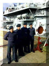 Squadron visit to HMS Montrose Summer 2007