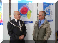 Martello Quays Presentaion 22 June 2007 Mayor with David Davies Townscape Heritage Office