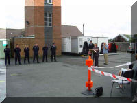 YFF Pass Out Parade August 6 2006 Pembroke Dock Fire Station