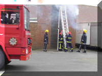 YFF Pass Out Parade August 6 2006 Pembroke Dock Fire Station