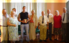 Scott Gammer with Mayor and Council July 2006
