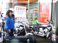 The Three Amigos and Lisa were in store at Tesco, Pembroke Dock on Saturday 1st December 2007