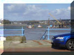 Barge at Old Railway Jetty March 2007 Pembroke Dock