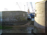 Cranes Port of Pembroke Feb 2nd 2007 