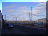 Cranes Port of Pembroke Feb 2nd 2007 