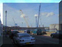 Visits to Dock/More Cranes 2007