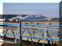 Seabourn Pride Pembroke Dock from Hobbs Point 0900hrs 26 September 2006