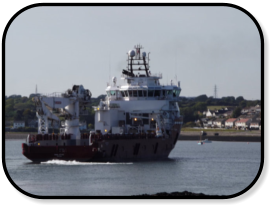 DINA STAR     leaving Pembroke Dock Port 1745 10th June 2015
